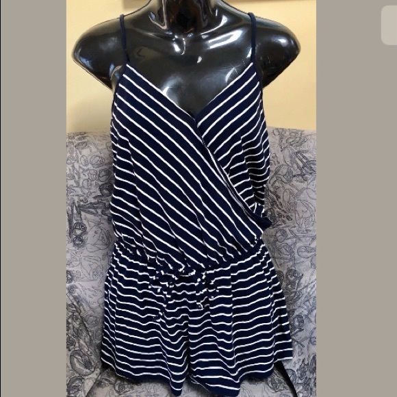 Aeropostale Striped Romper S/P - Picture 2 of 4
